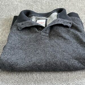 Boys Cat & Jack long sleeve 3button up sweater